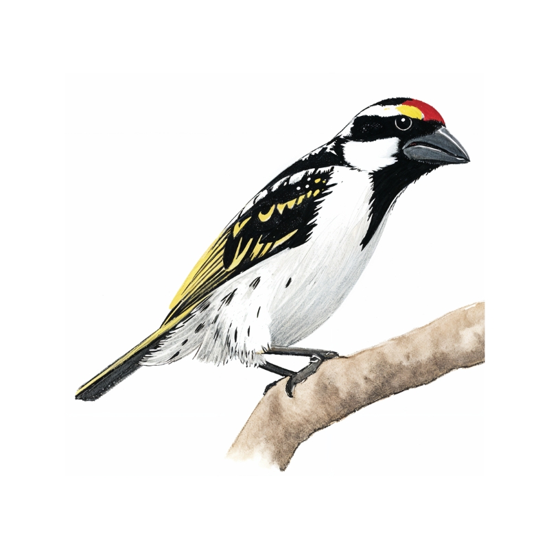 Newman's Birds - Acacia Pied Barbet