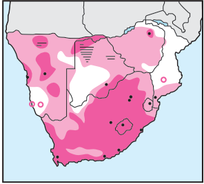 Newman's Birds - Red-knobbed Coot - Distribution