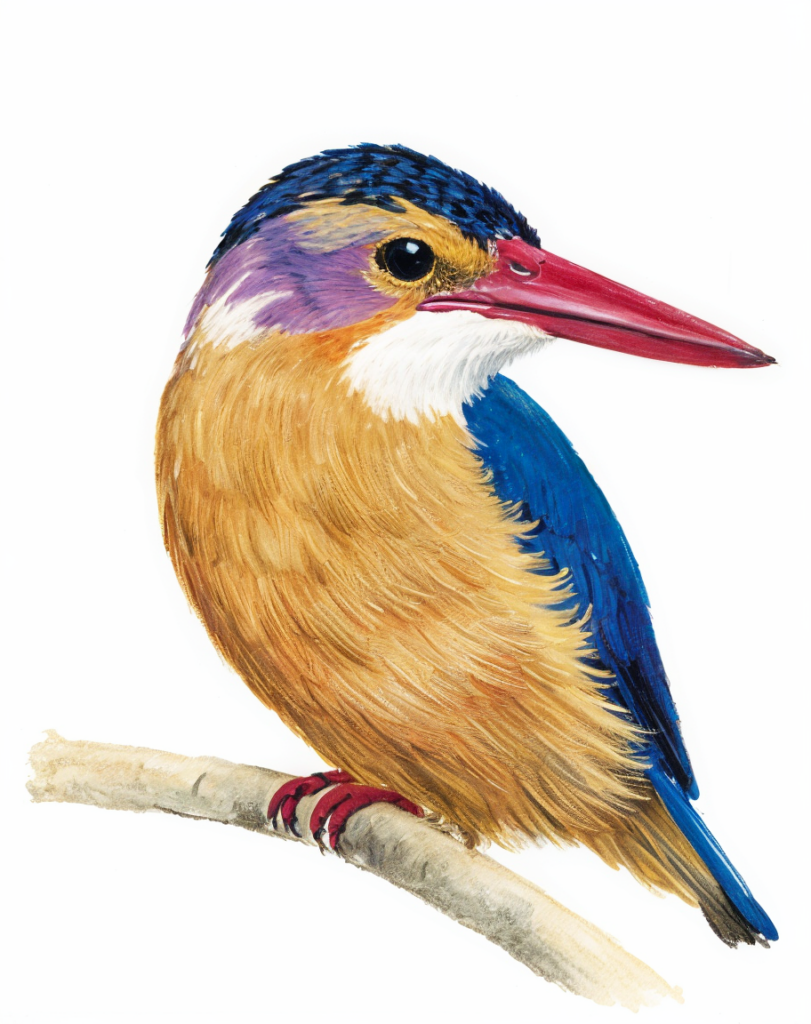African Pygmy Kingfisher AI