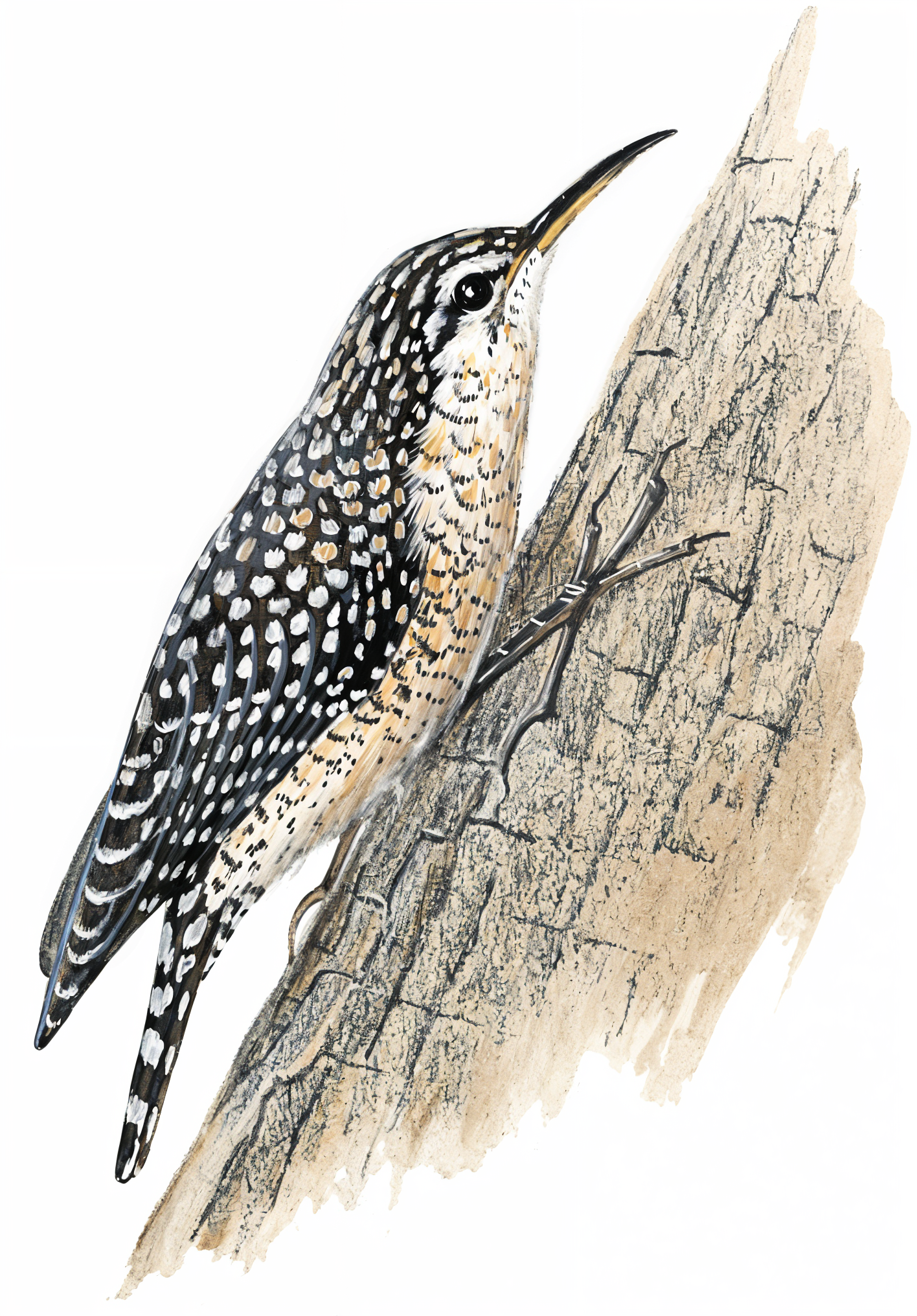 African Spotted Creeper AI