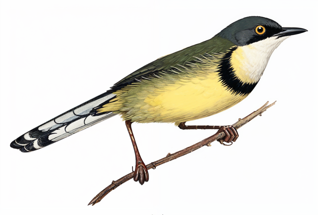 Bar throated Apalis AI