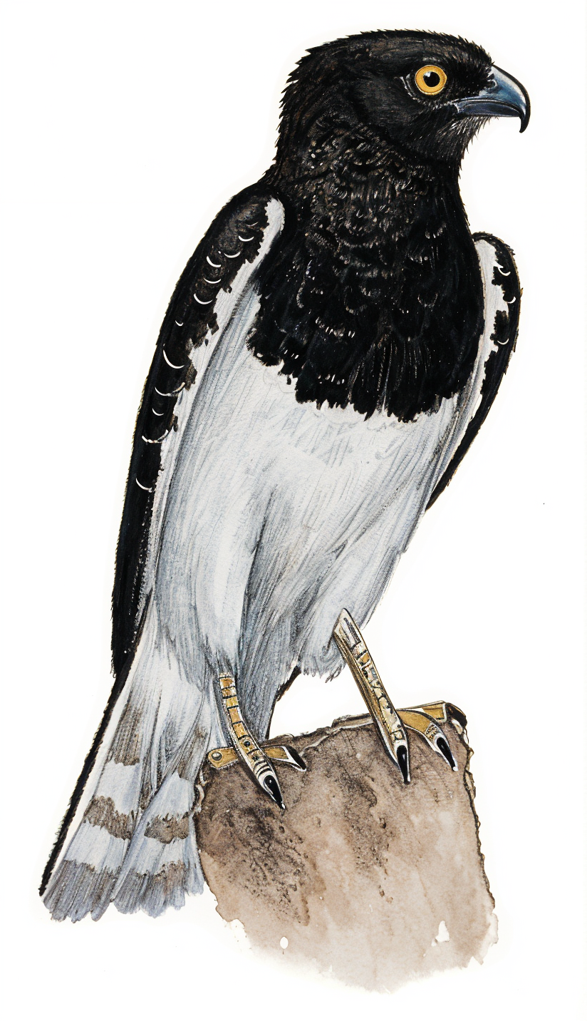 Black chested Snake Eagle AI