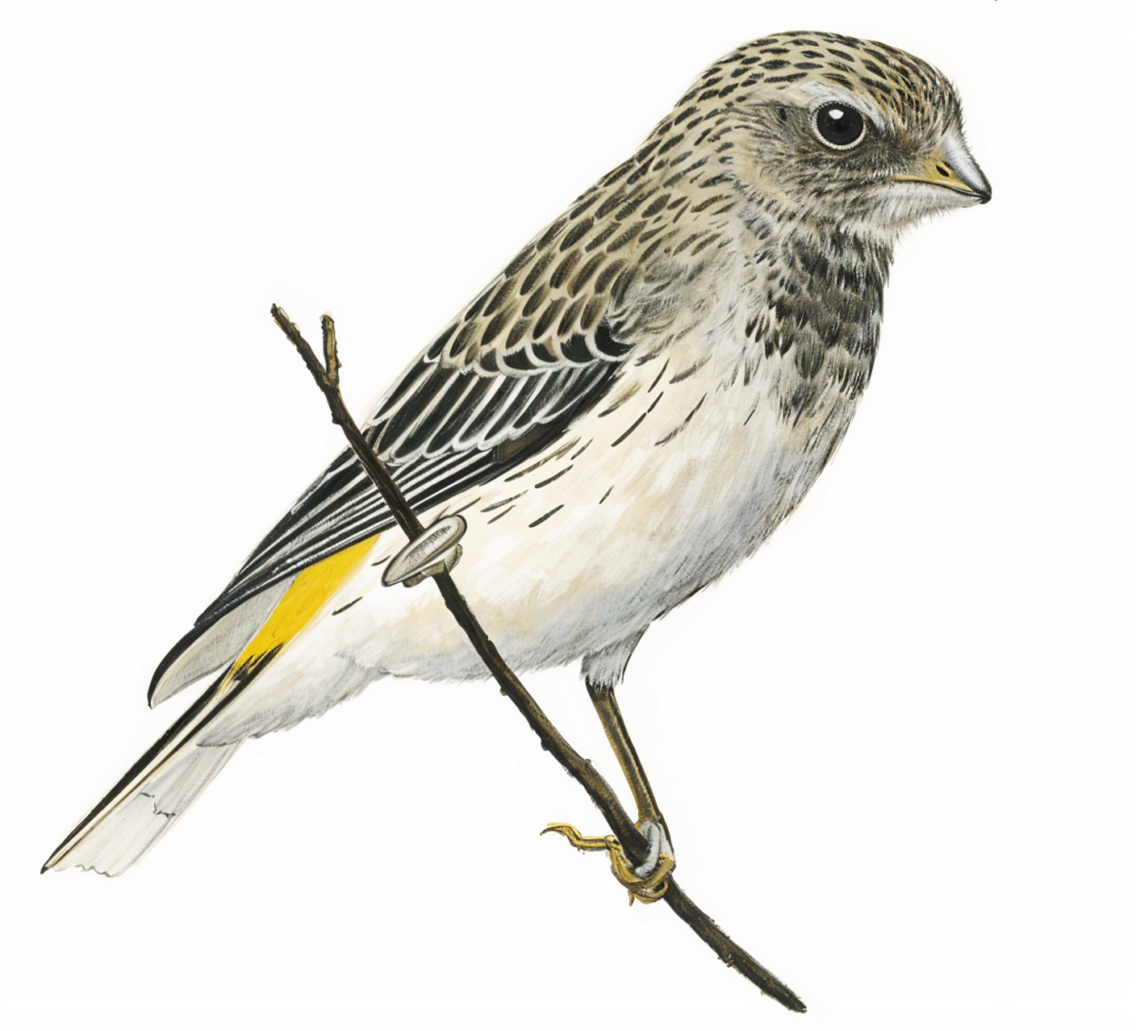 Black throated Canary AI