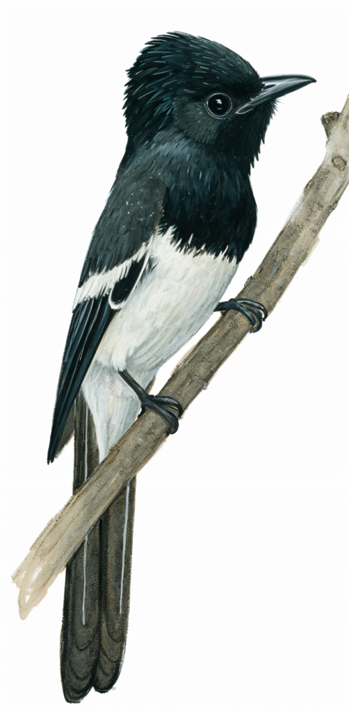 Blue mantled Crested Flycatcher Male AI