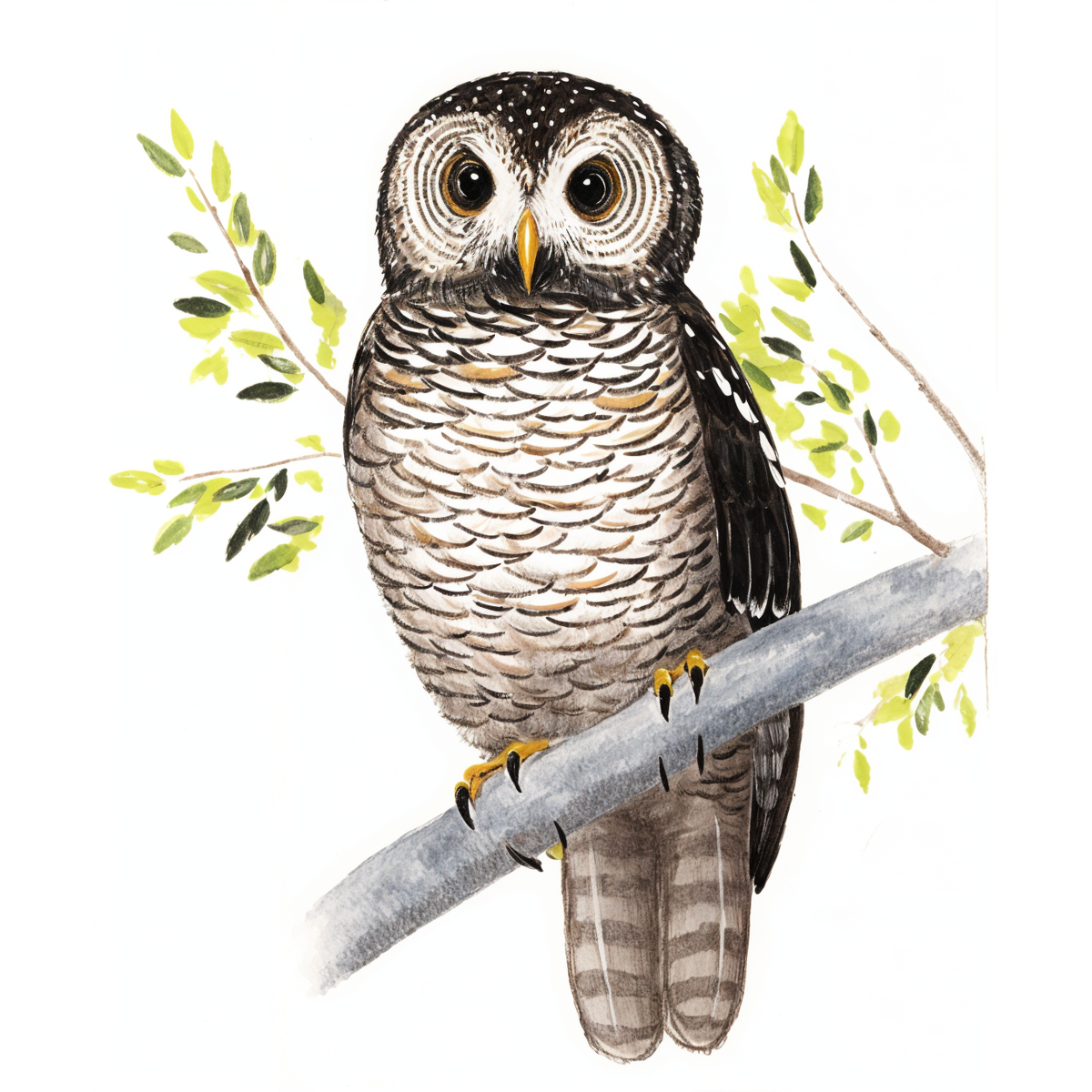 African Wood Owl