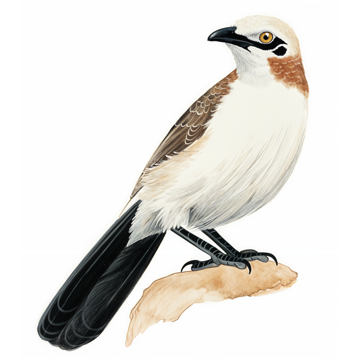 Bare-cheeked Babbler