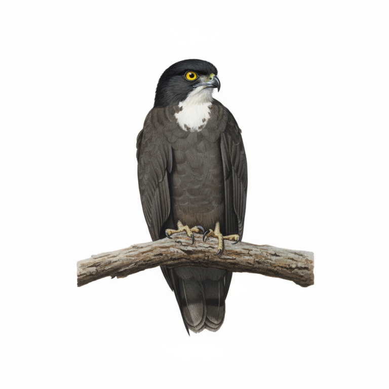 Bat Hawk in tree