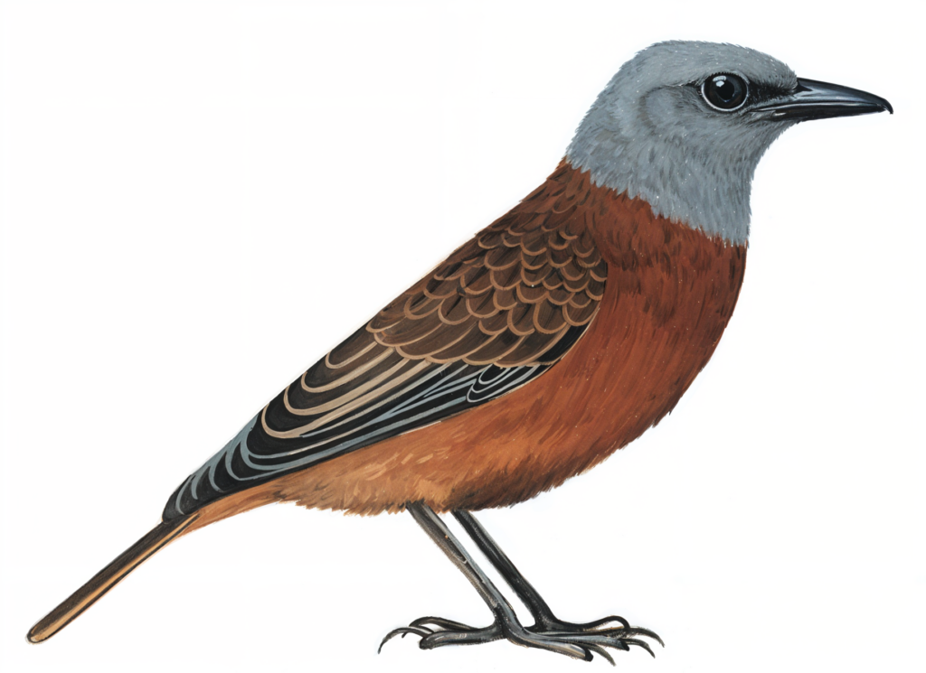 Cape Rock Thrush AI