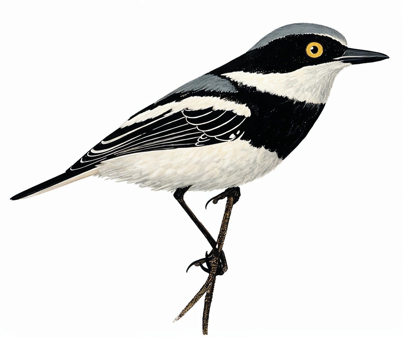 Chinspot Batis Male