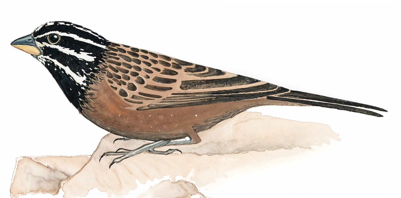 Cinnamon breasted Bunting AI