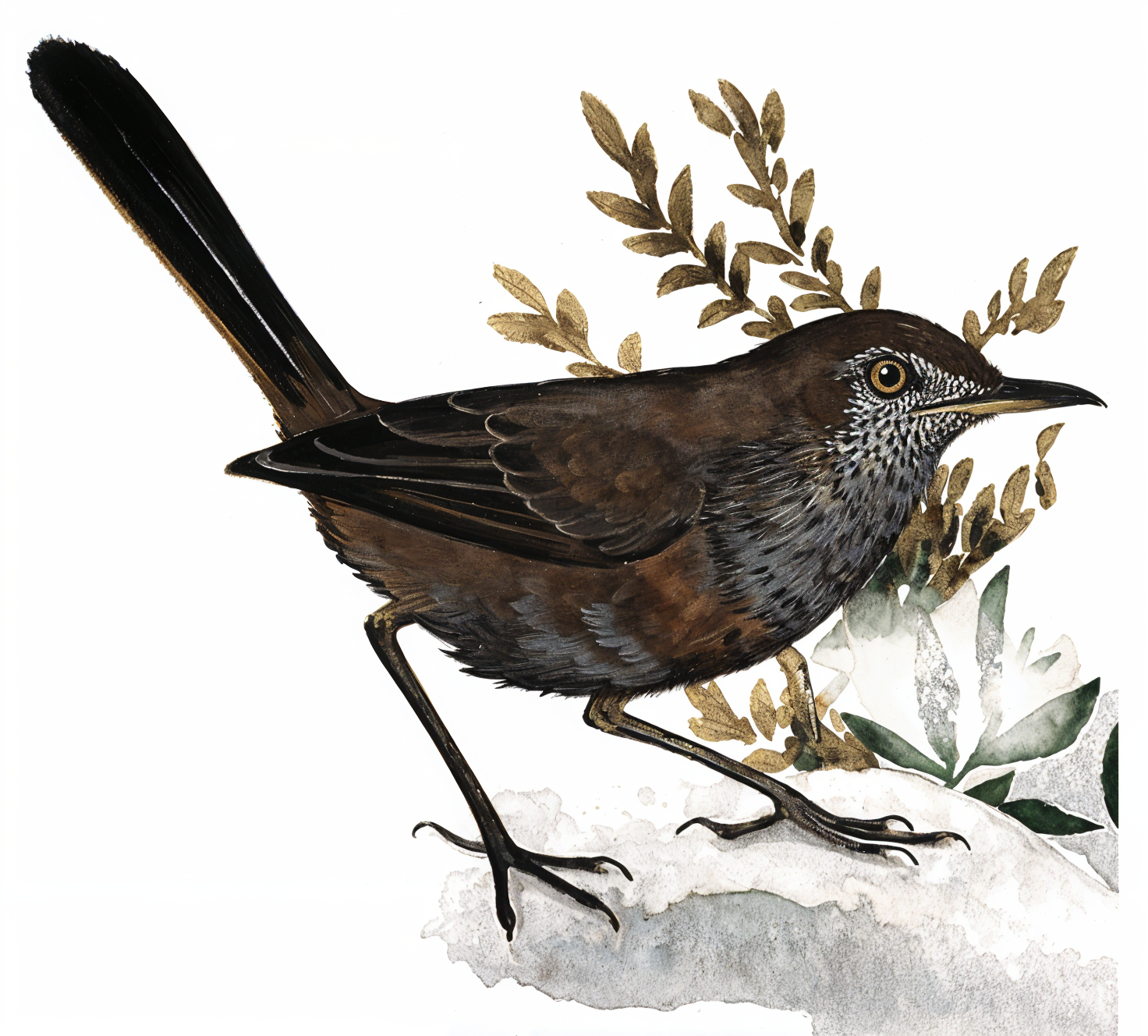 Cinnamon breasted Warbler AI