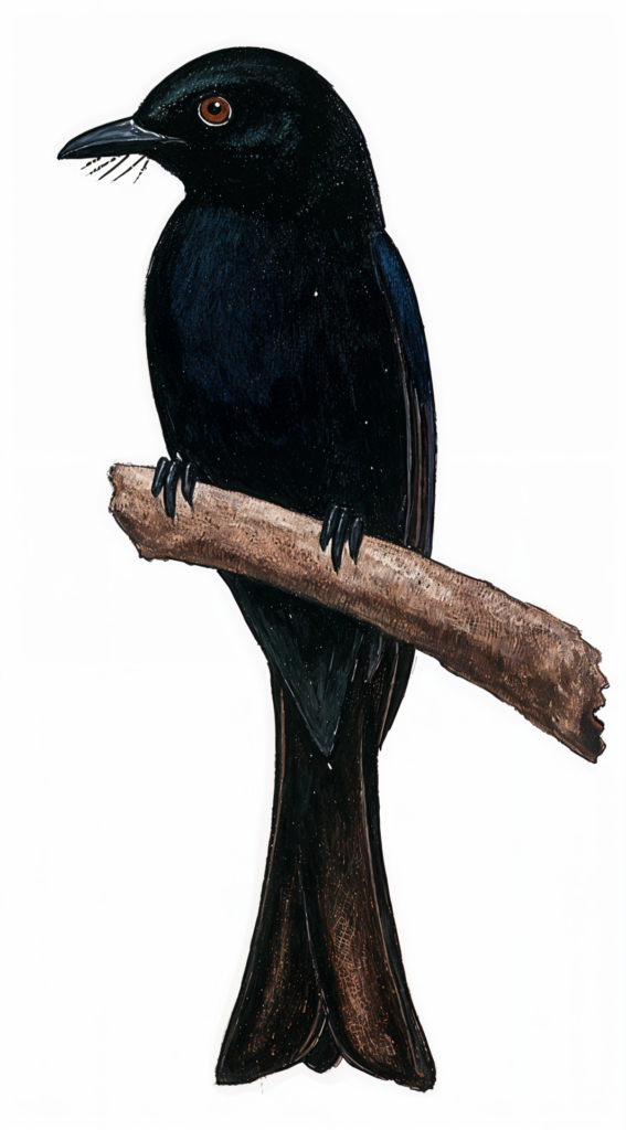 Common Square tailed Drongo AI