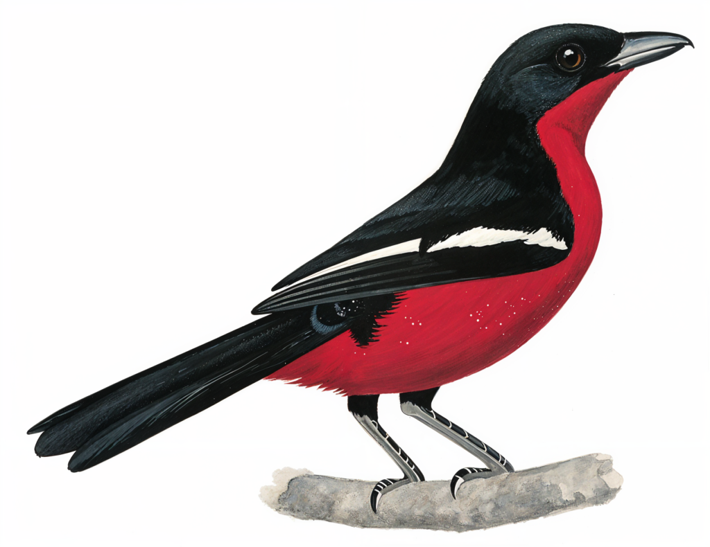 Crimson breasted Shrike AI