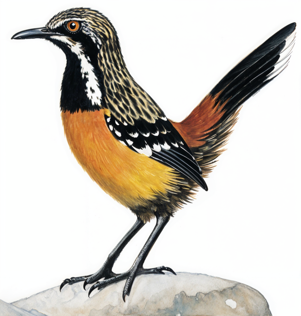 Drakendberg Rockjumper Male AI