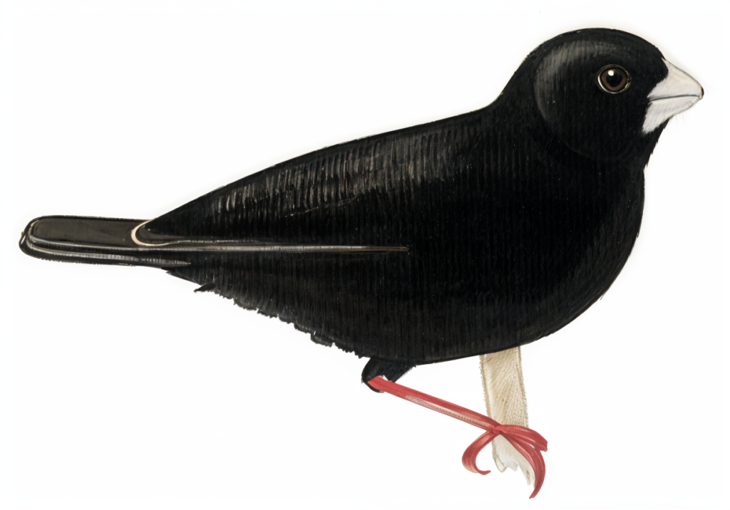 Dusky Indigobird - AI