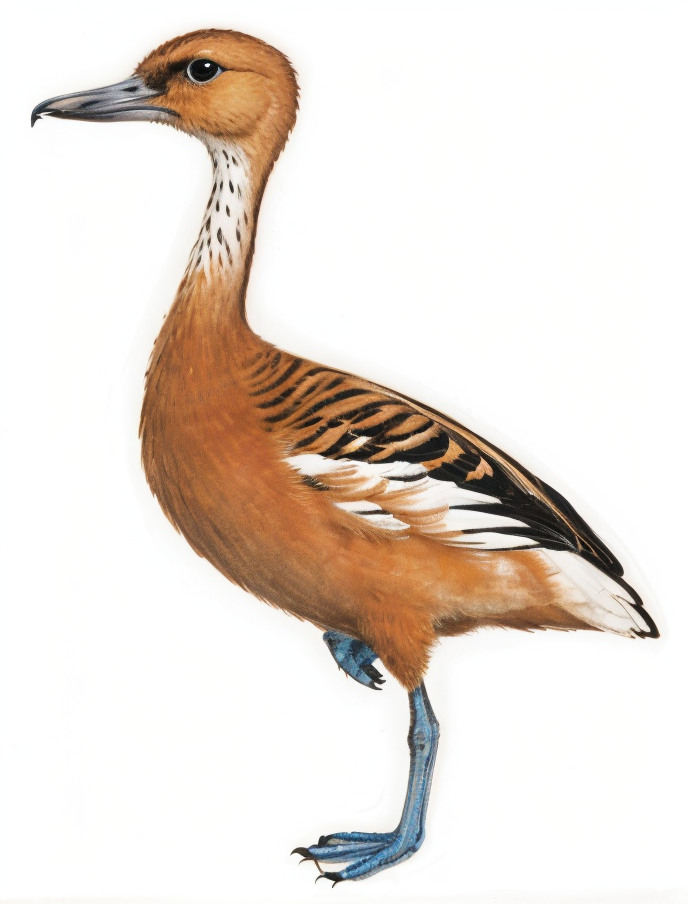 Fulvouse Whisteling Duck - AI