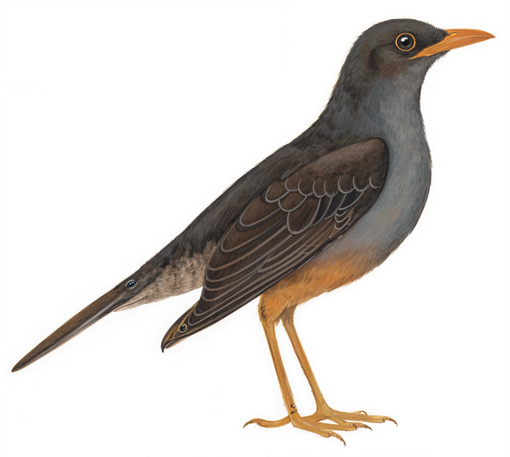 Karoo Thrush Newman's birds