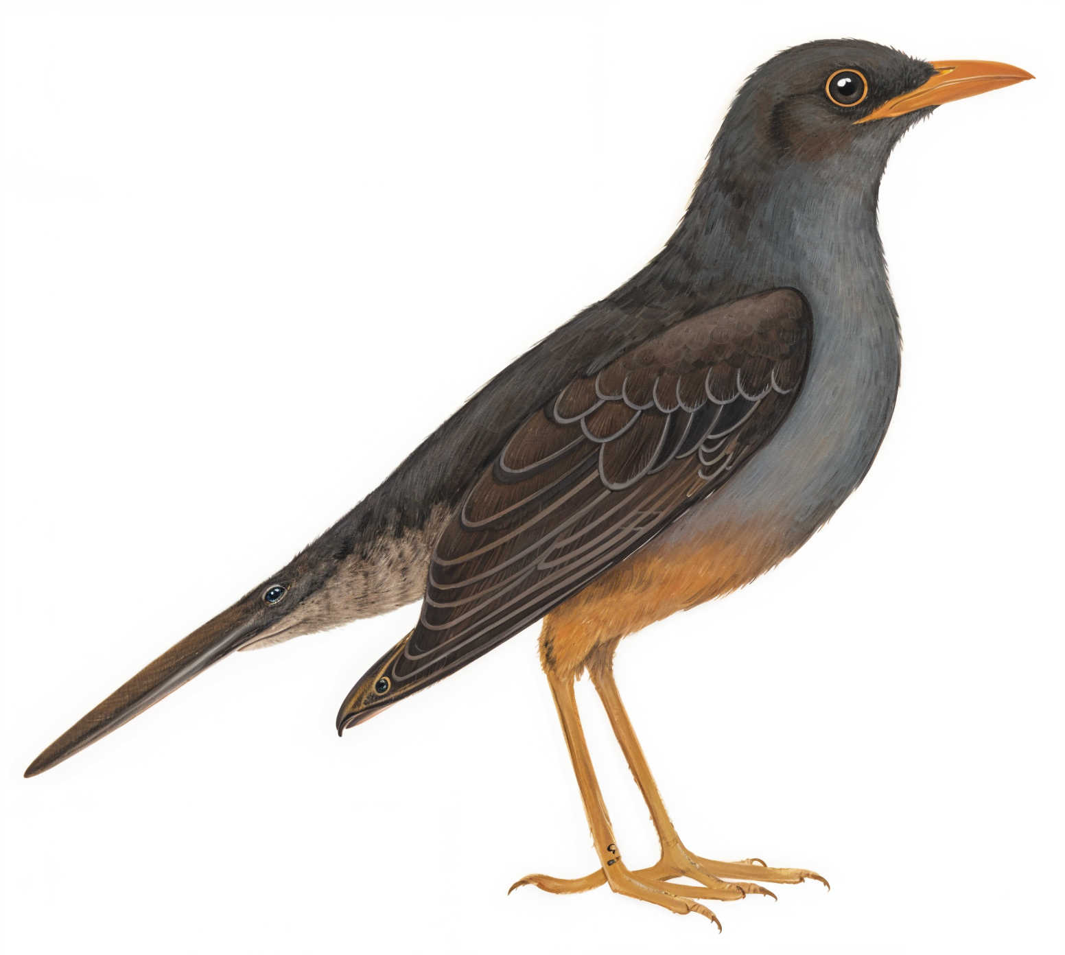 Karoo Thrush Newman's birds