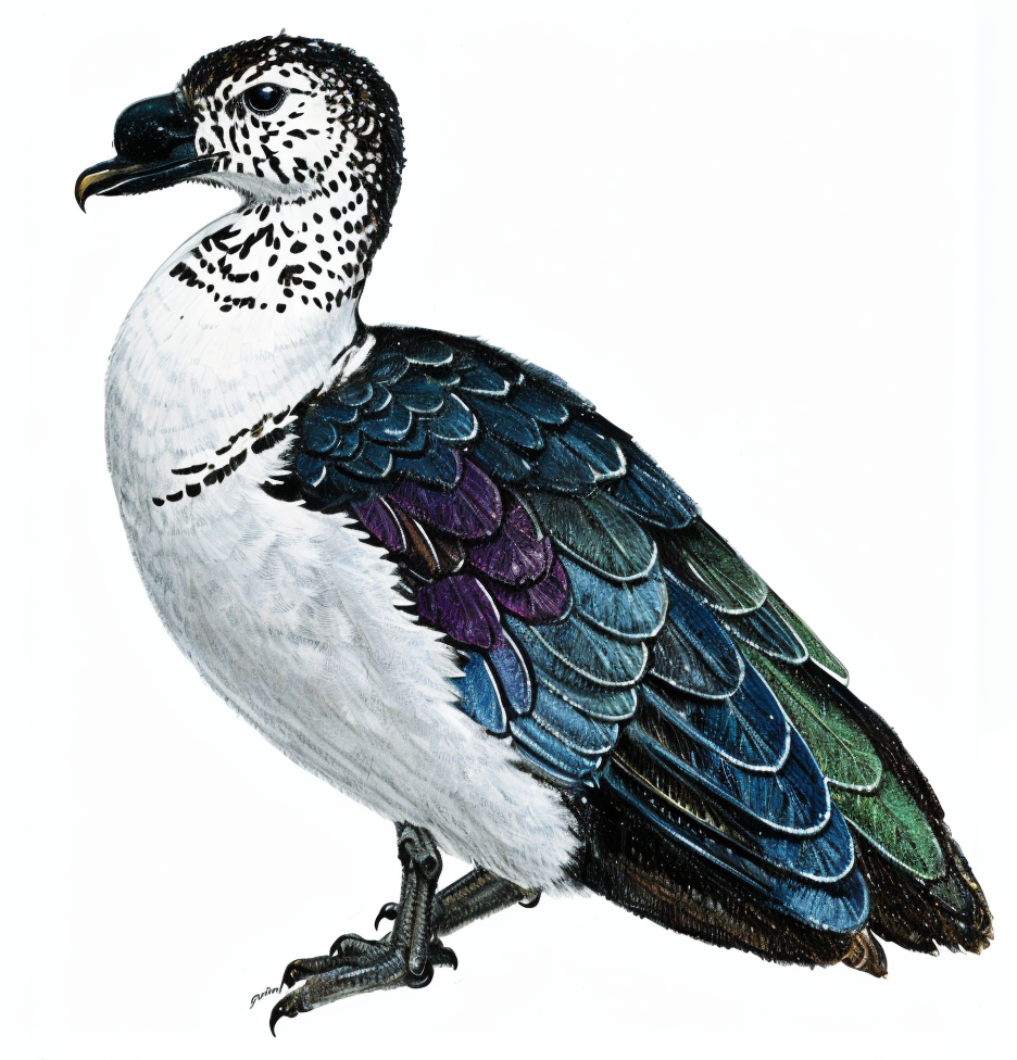 Knob billed Duck