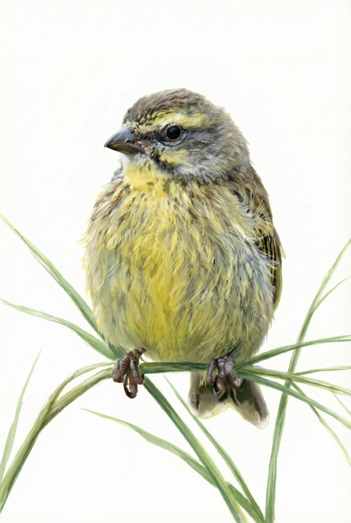 Lemon breasted canary