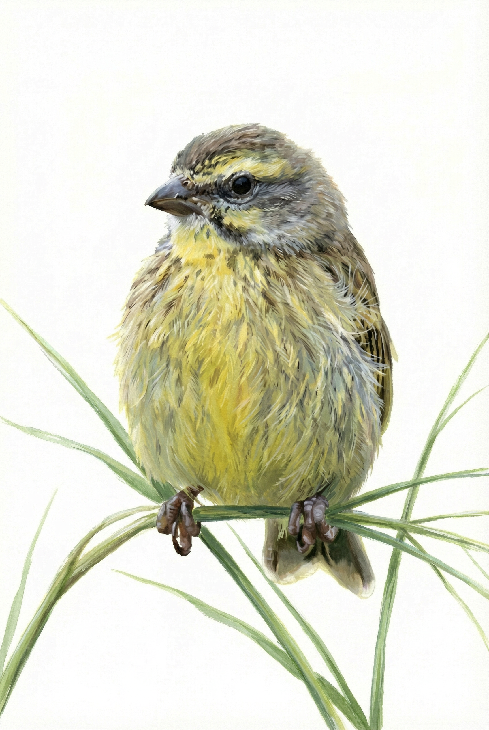 Lemon breasted canary