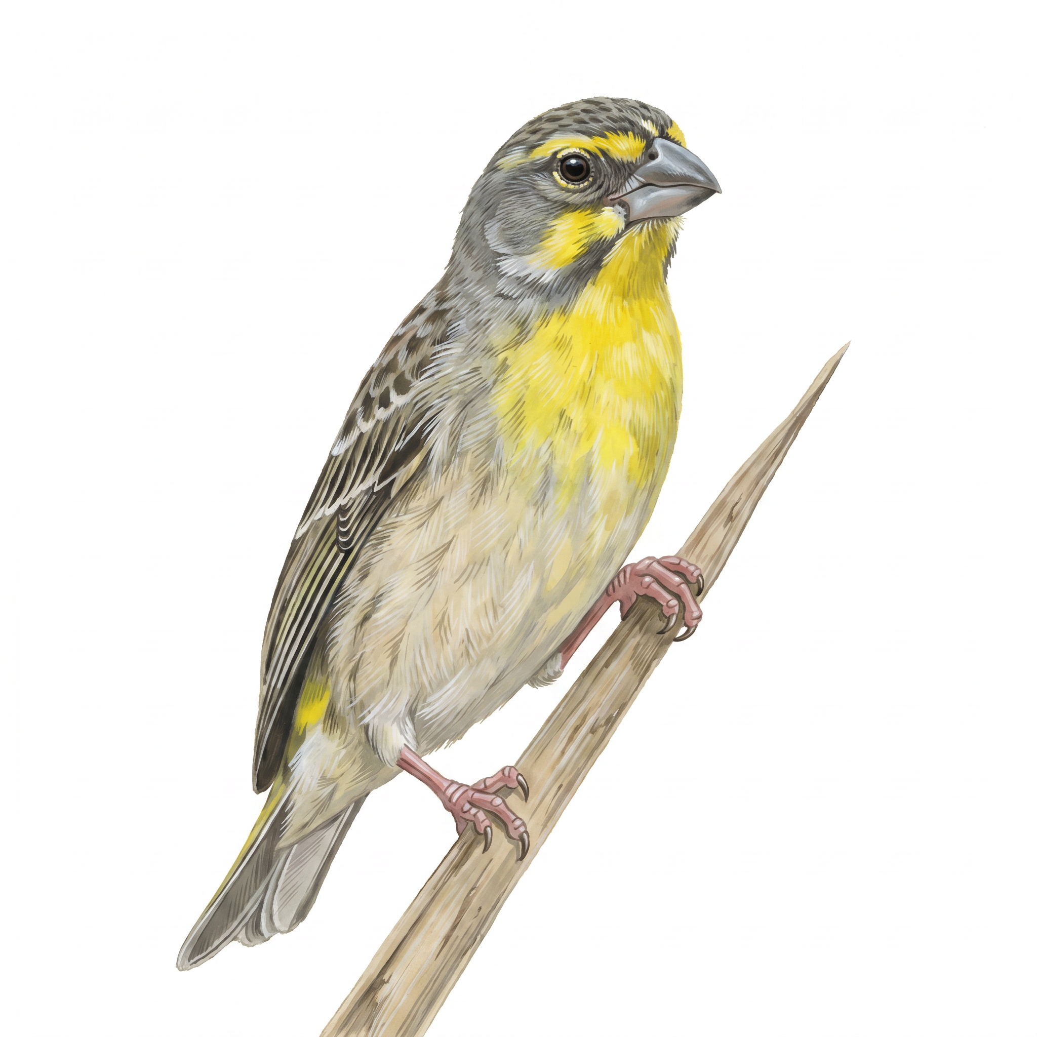 Lemon-brested Canary - Male