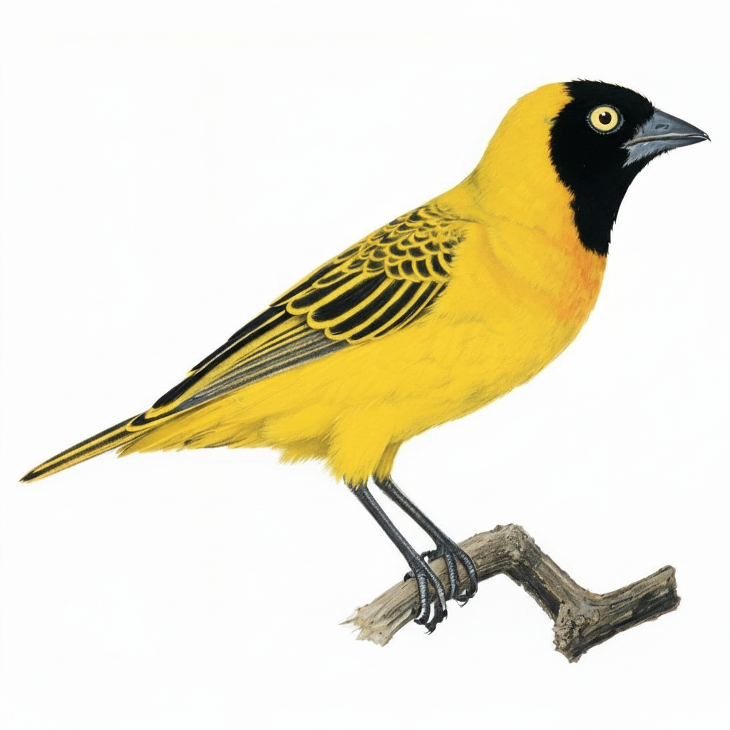 Lesser Masked weaver Male A