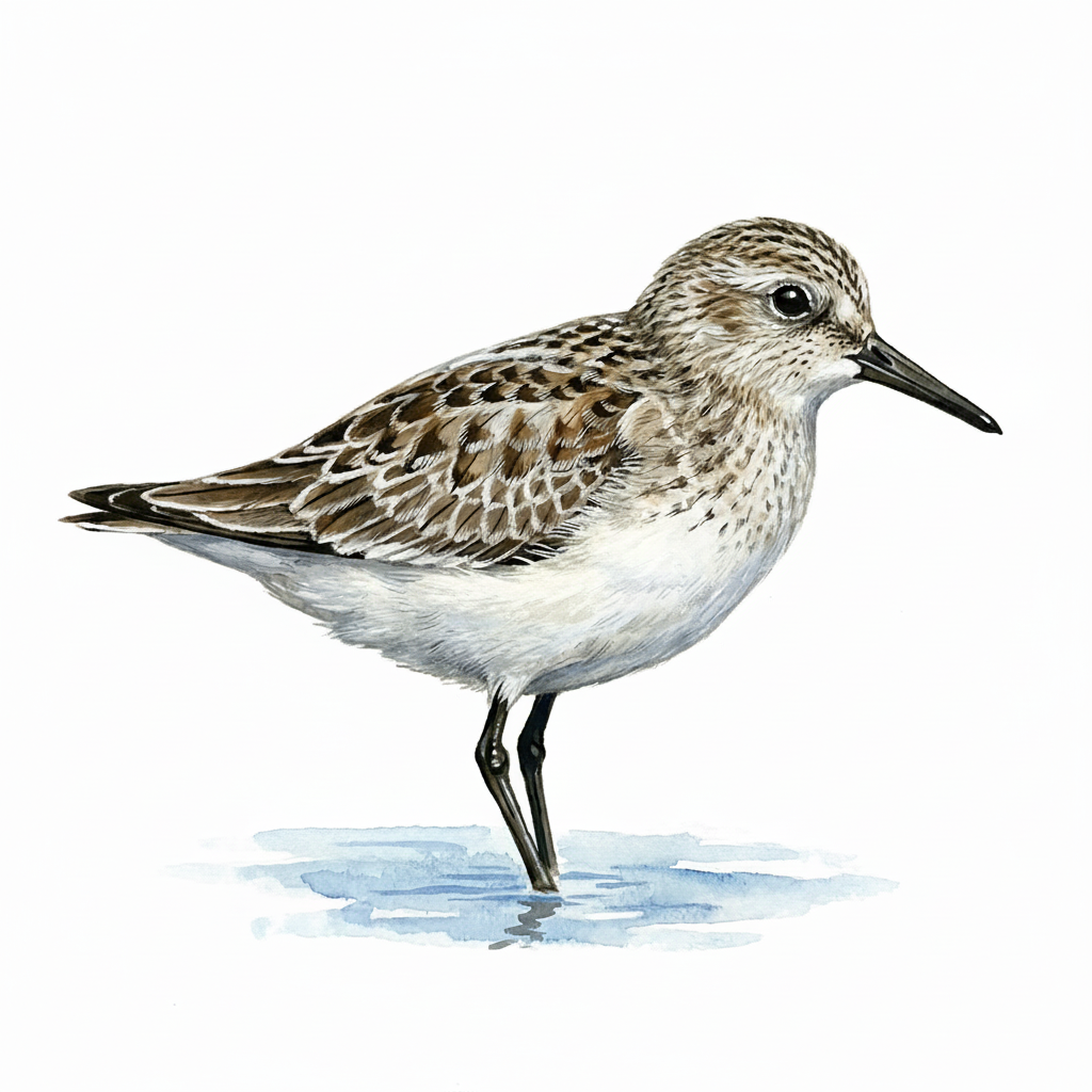 Little Stint Newman's Birds