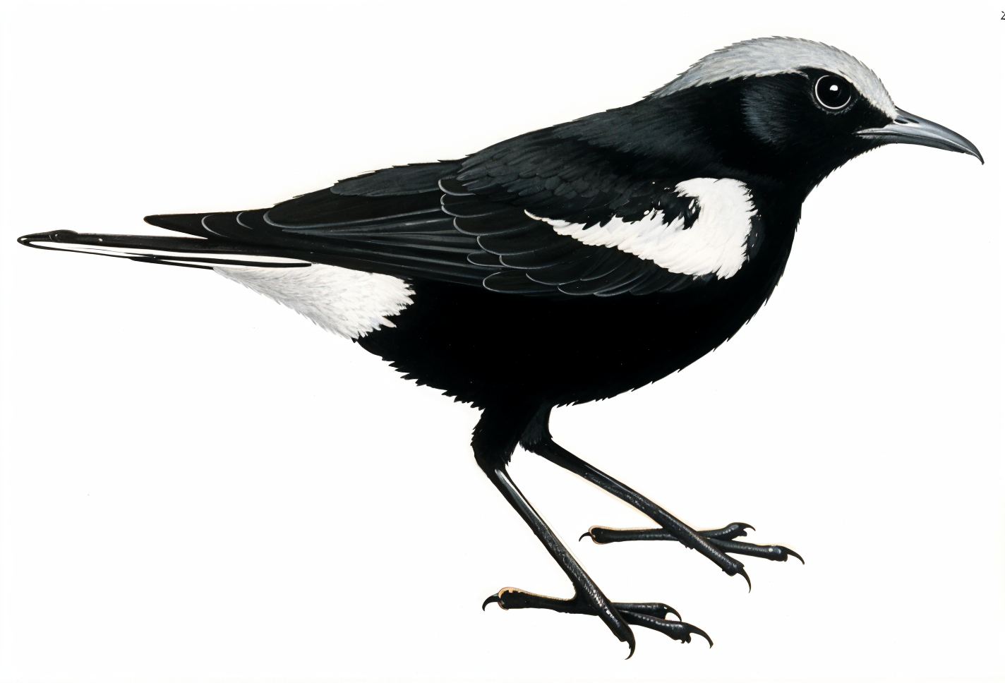 Mountain Wheatear Newman's birds