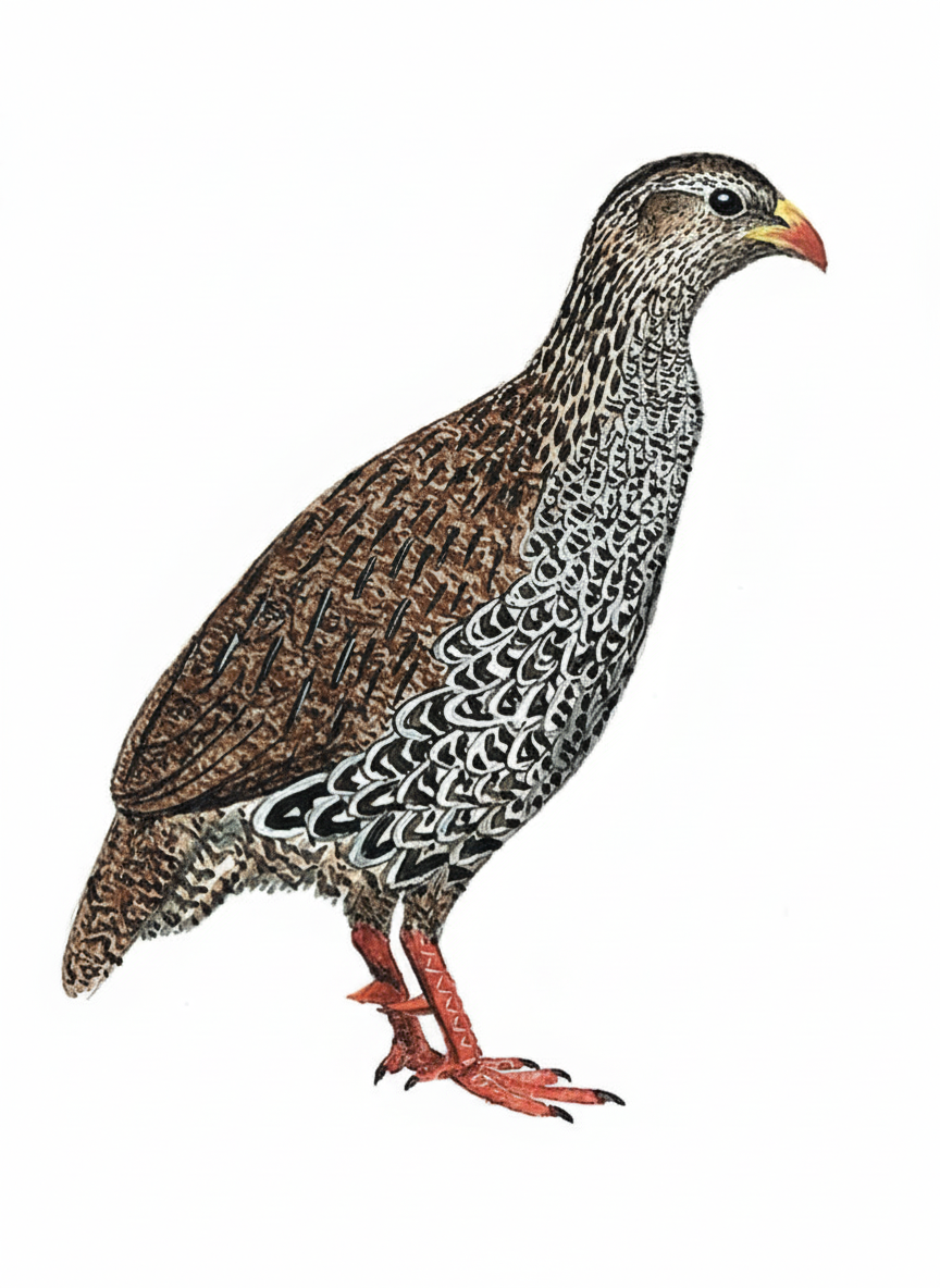 Natal Spurfowl Newman's birds
