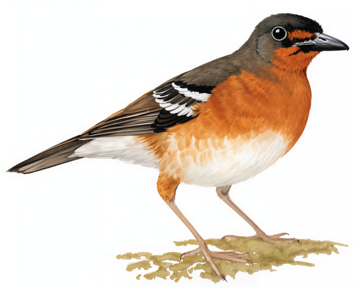 Orange Ground Thrush AI