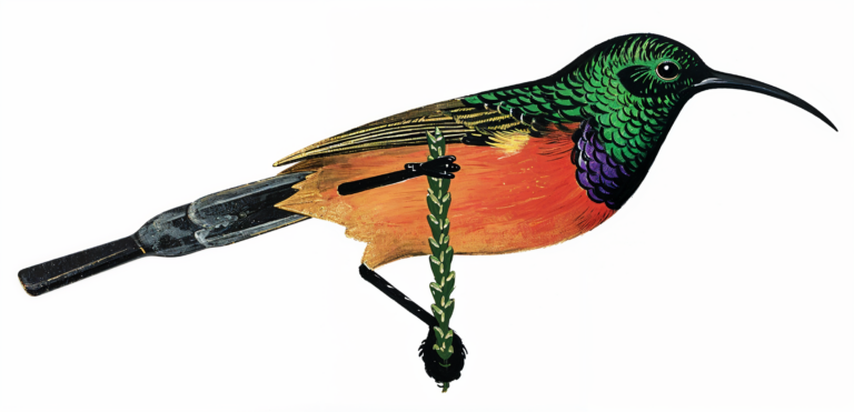 Orange breasted Sunbird AI