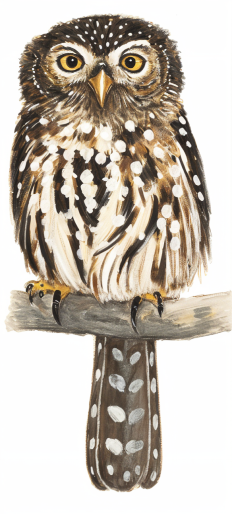 Pearl spotted Owlet Newman's birds