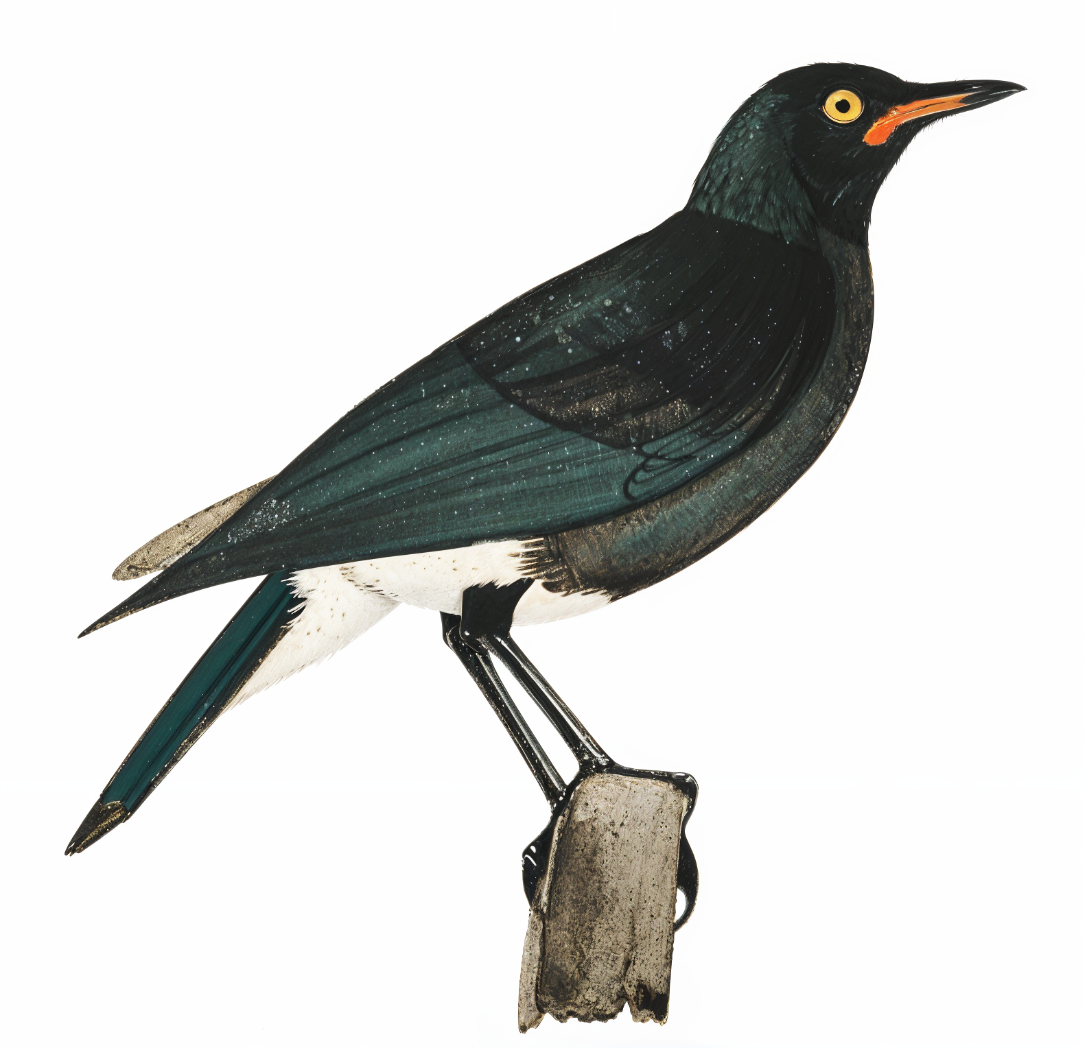 Pied starling Newman's birds