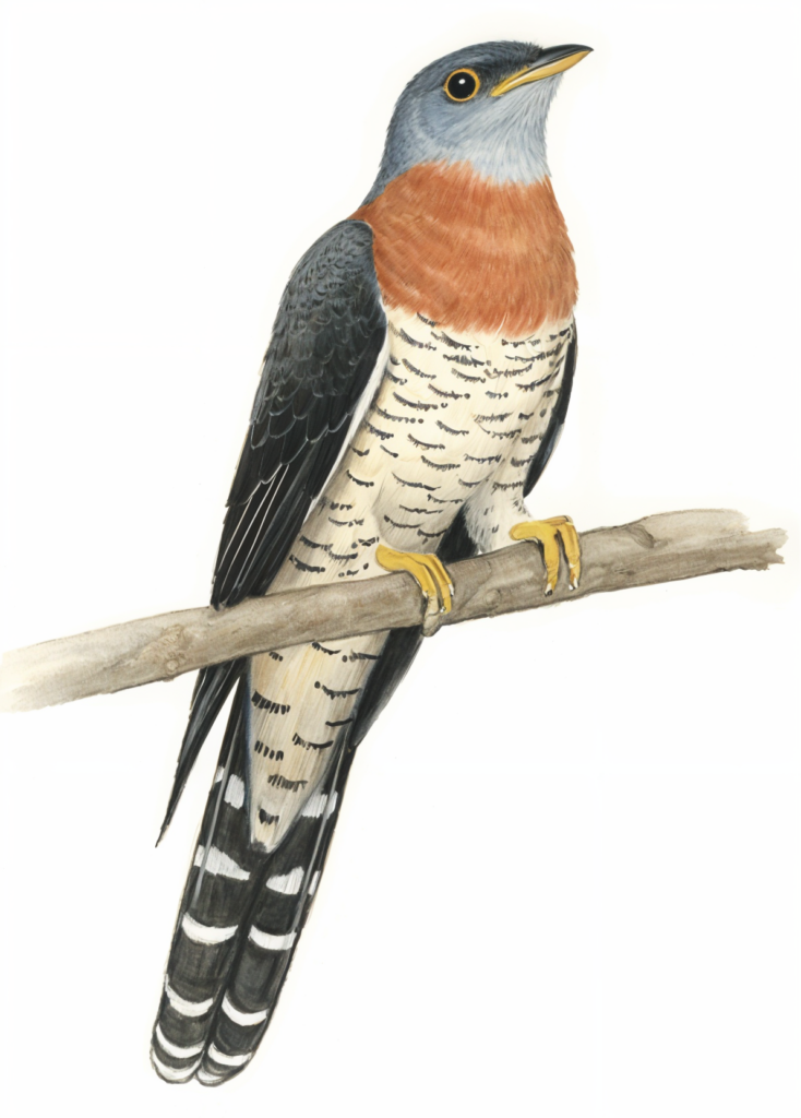 Red chested Cuckoo AI