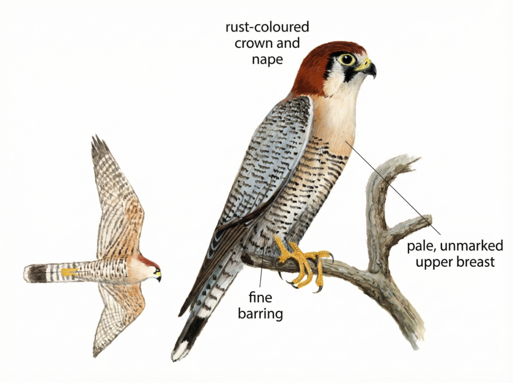 Red necked Falcon AG