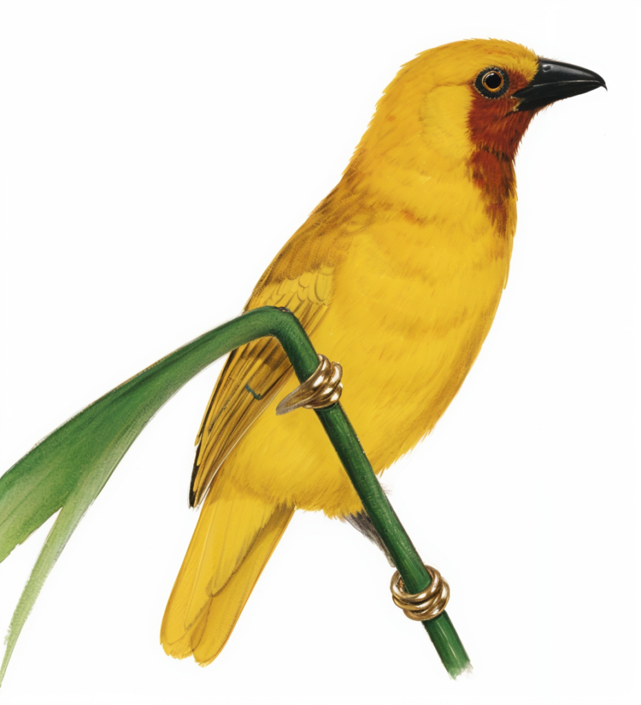 Southern Brown throated Weaver Newman's Birds