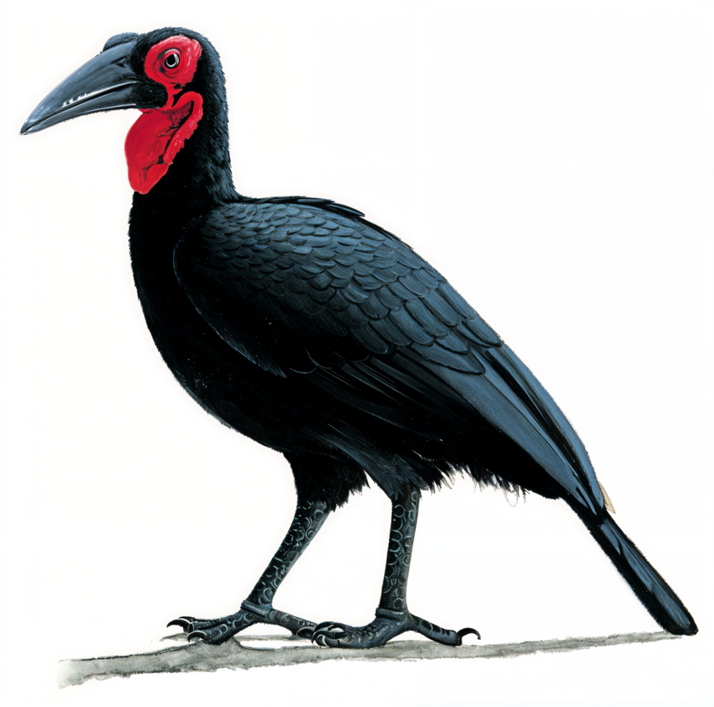 Southern Ground Hornbill Newman's Birds