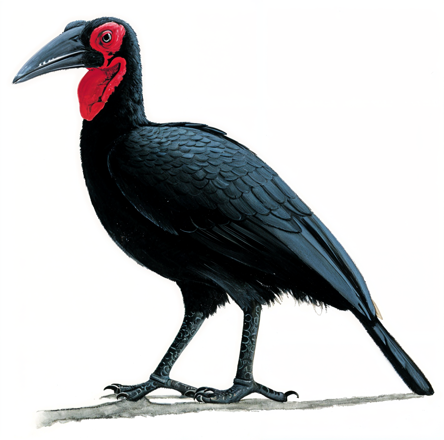 Southern Ground Hornbill Newman's Birds