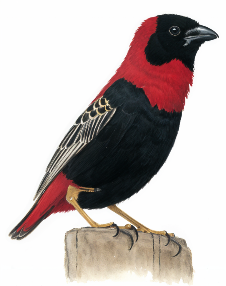 Southern Red Bishop Newman's Birds