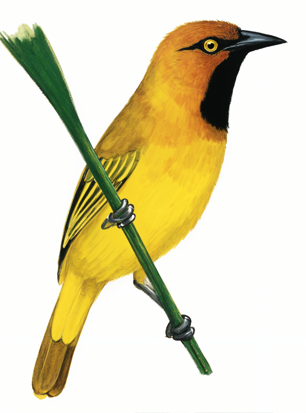 Spectecaled Weaver Newman's Birds