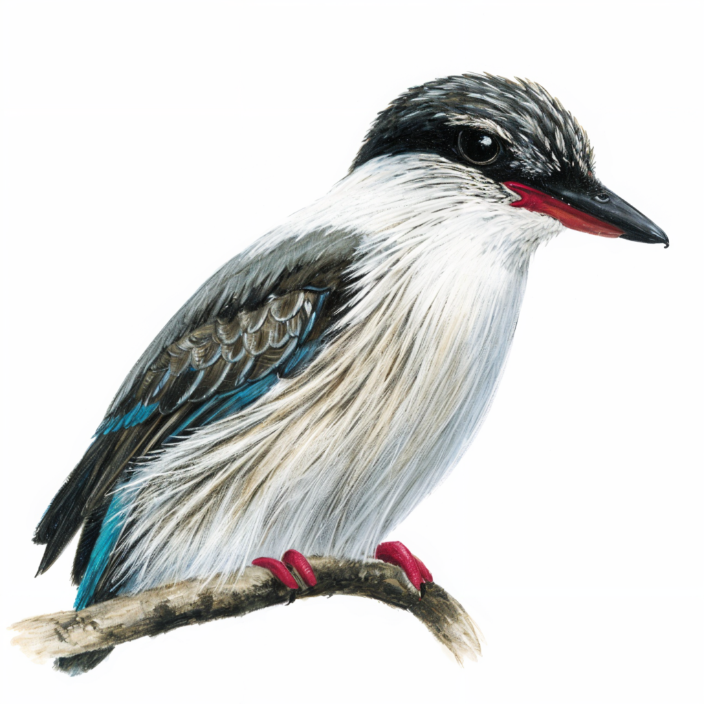 Striped Kingfisher Newman's Birds