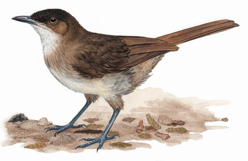 Terrestial Brownbul Newman's Birds