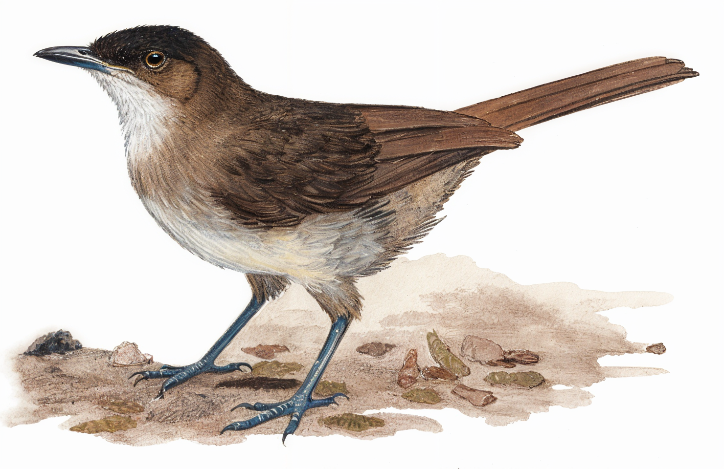 Terrestial Brownbul Newman's Birds