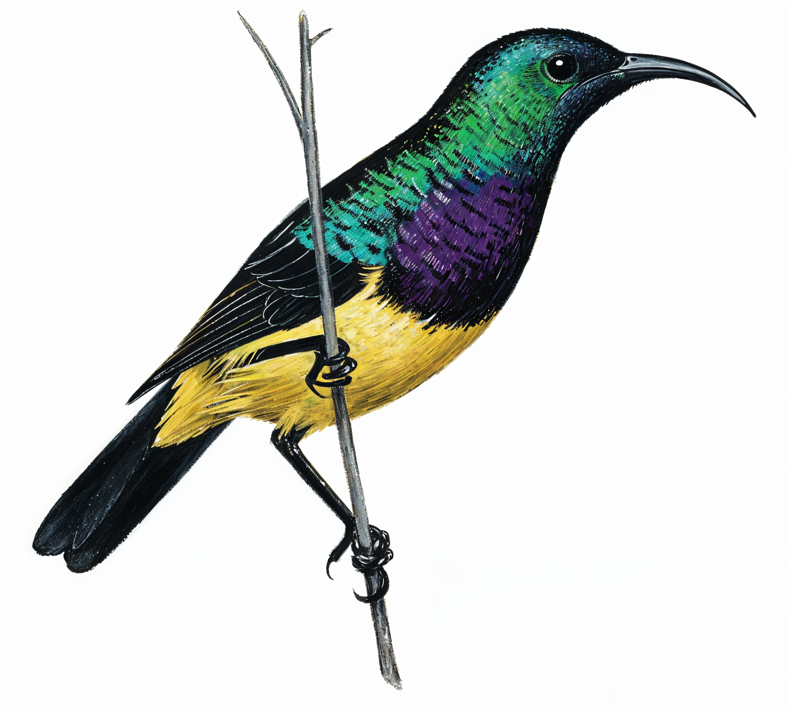 Variable Sunbird Newman's Birds