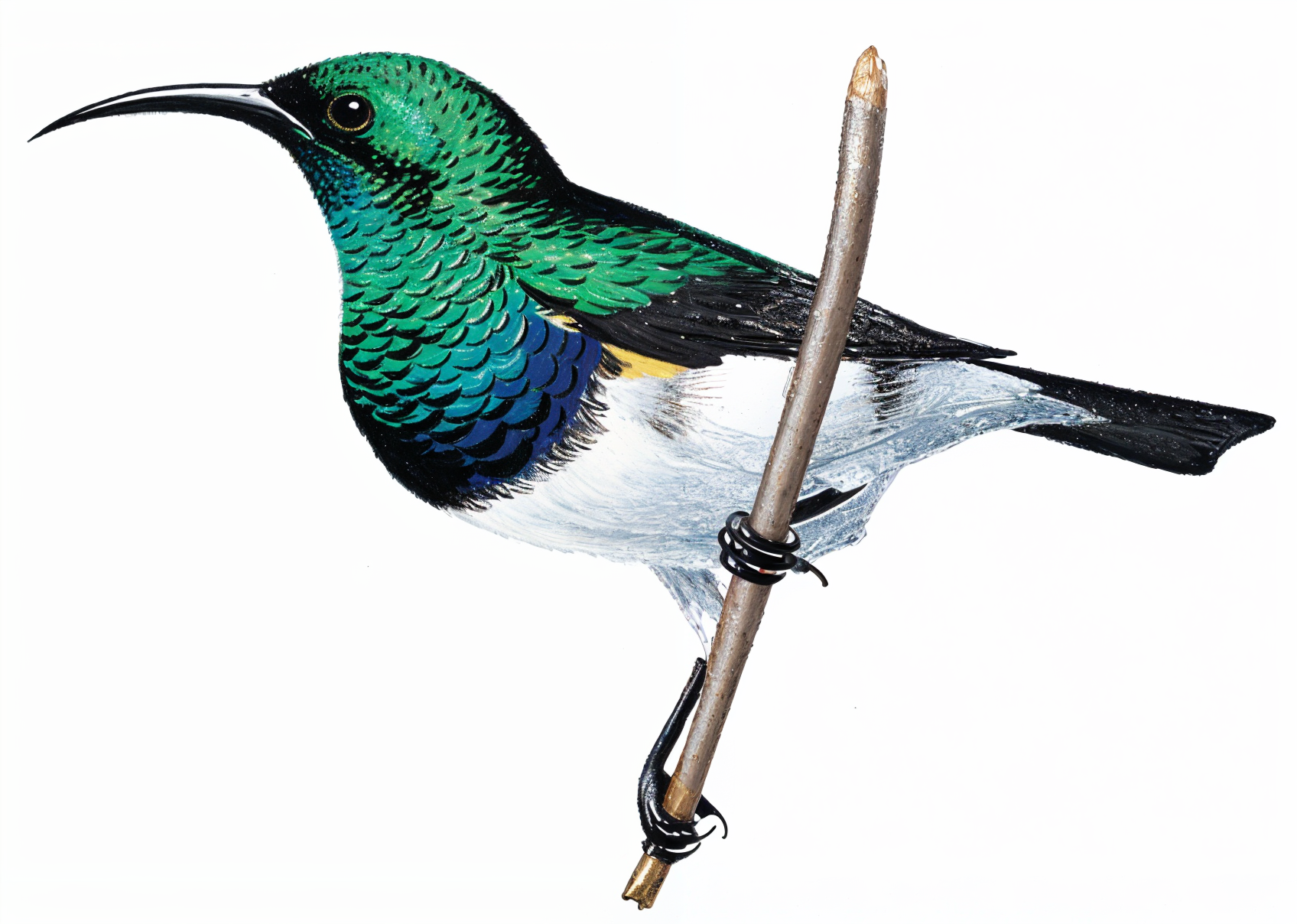 White bellied Sunbird Newman's Birds