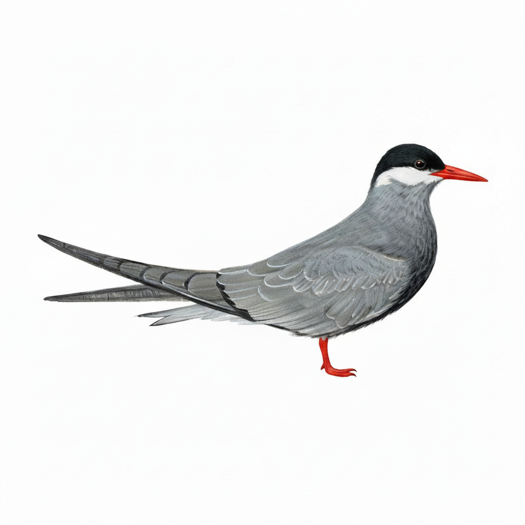 Whiskered Tern - Breeding